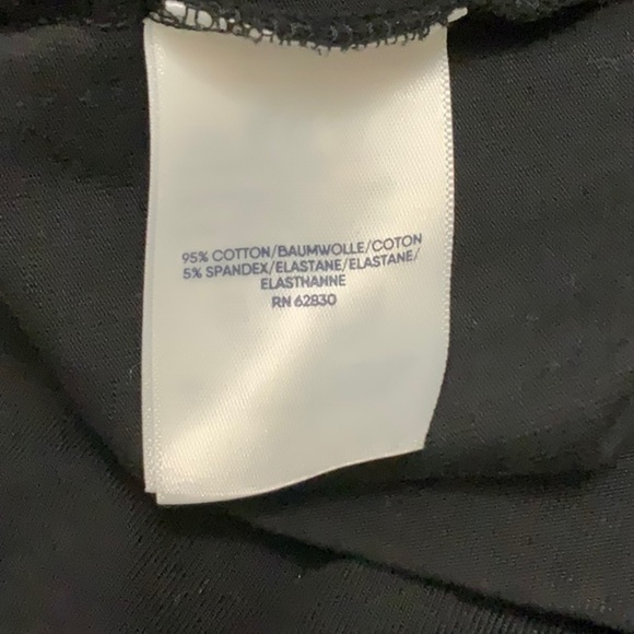 LANDS End black  long sleeve top.  Size S - Picture 6 of 6